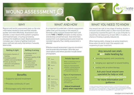 Wound assessment poster